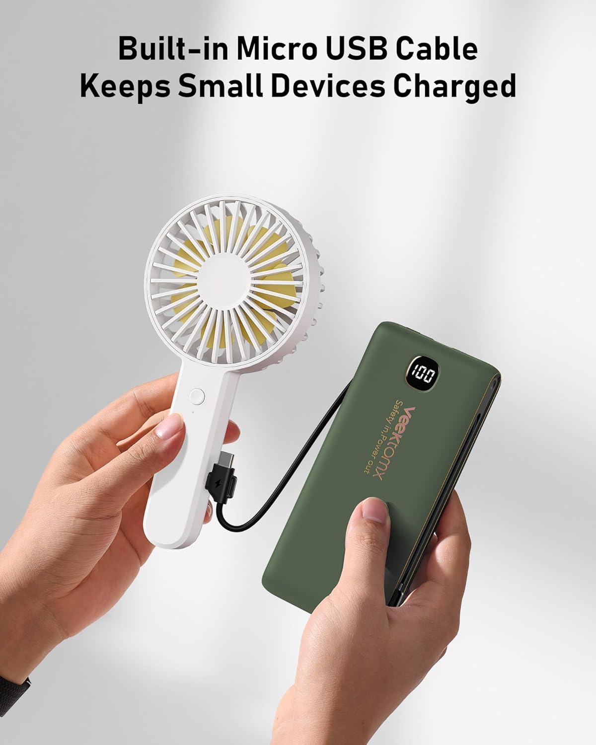 Portable Charger Power Bank Built in Cables and Wall Plug, 10000mAh iPhone Battery Pack Fast Charging, USB C External Slim Power Bank, Travel Essentials Compatible with iPhone 17 16 15 14 13 iPad - Image 4