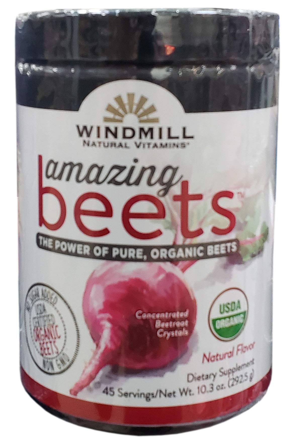 Windmill Natural Vitamins Windmill Amazing Beets Natural Vitamins, 10.3 Oz.(Pack of 1)