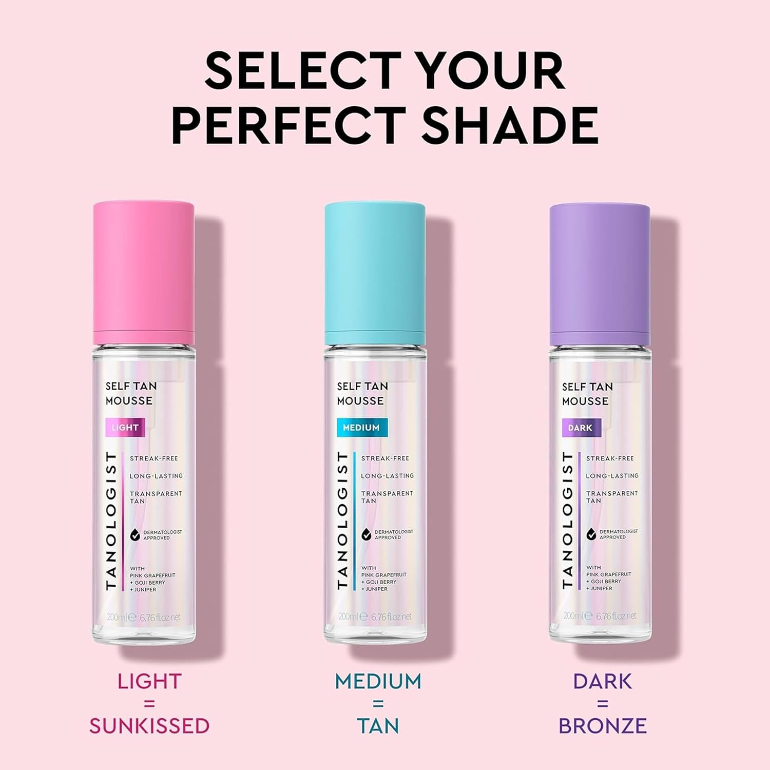 Tanologist Sunless Self-Tan Set – Medium Tanning Mousse with “No Fake Tan Smell” or Orange Tone + Double-Sided, Water-Resistant Self-Tanning Mitt for Streak-Free Application
