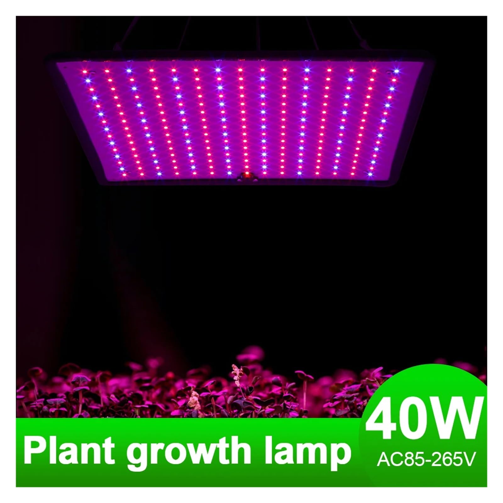 Phyto Grow Light Rot Blau LED Voll Lampe 45W 225 for Indoor Zelt Pflanzen Wachstumslicht UV Indoor-Anbau
