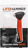 Vista 6 de Lifehammer Safety Hammer Plus - Martillo de escape y rescate de emergencia con cortador de cinturón de seguridad