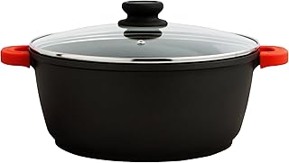 Olla de aluminio fundido antiadherente d