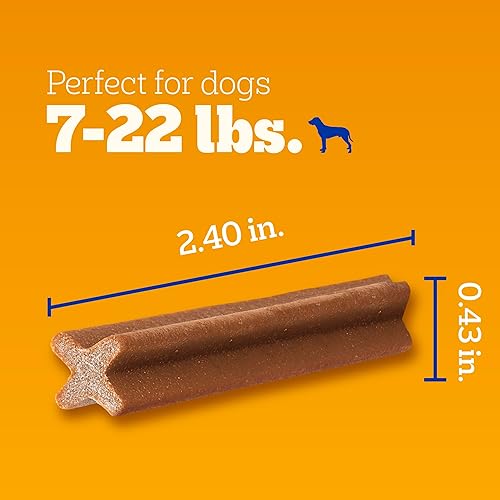 Miniatura 5 de Pedigree DENTASTIX - Juguete para adultos y cachorros golosinas pequeñas para perros de 5 a 20 libras