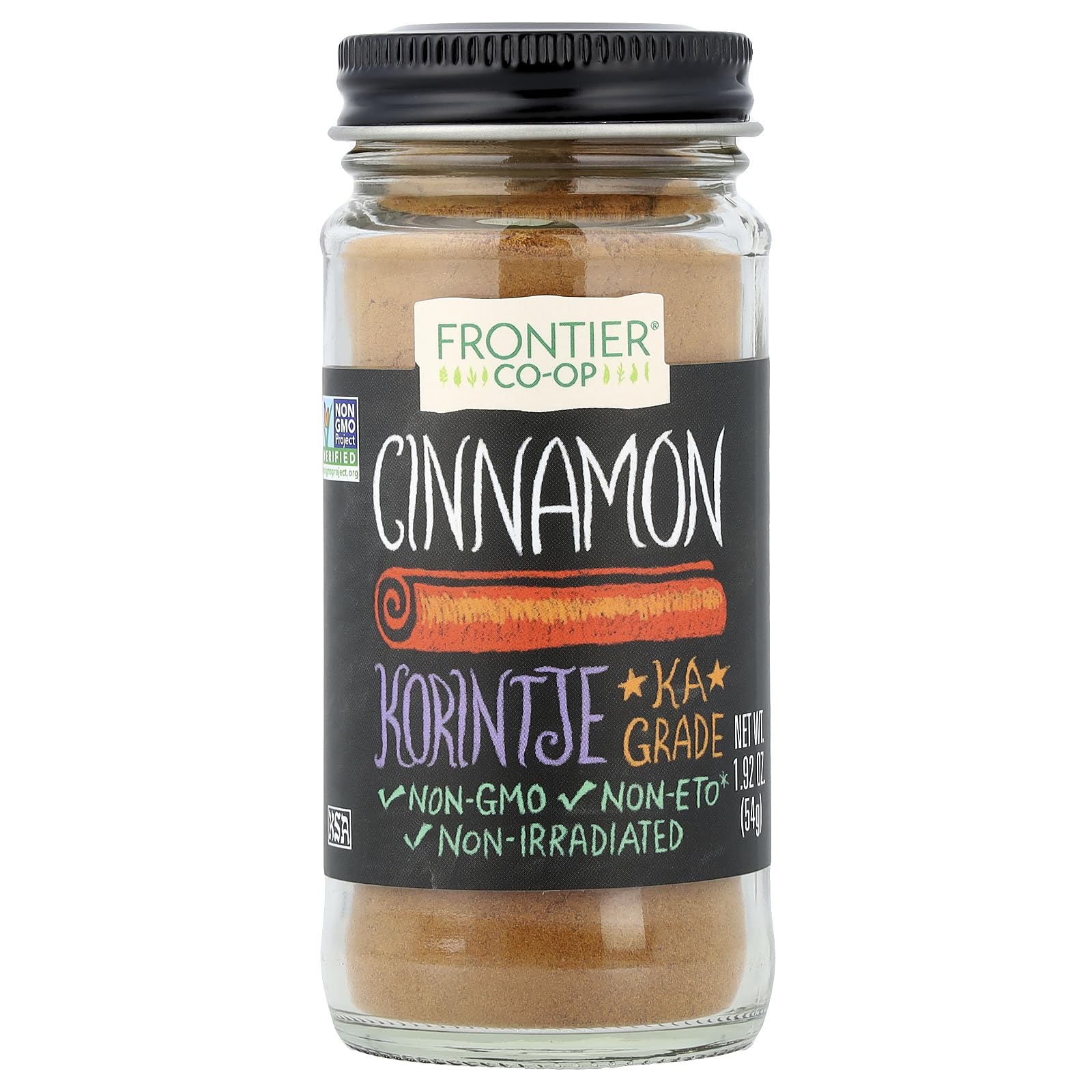 Frontier Co-op Cinnamon, 1.92 oz (54 g)