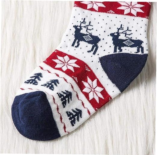 Amazon Co Jp 靴下 ソックス 3足組 親子靴下 お揃い 綿 通気性 クリスマス 女性ストッキング 服 ファッション小物