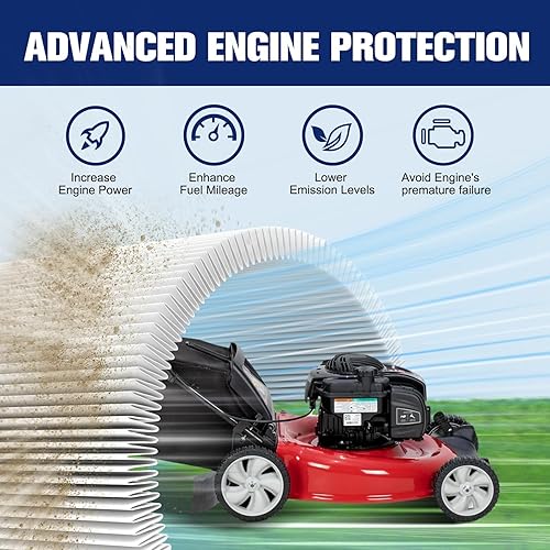 Miniatura 4 de Powtol 795066 - Filtro de aire para cortacésped Toro Time Master 20199 20200 21199 21200