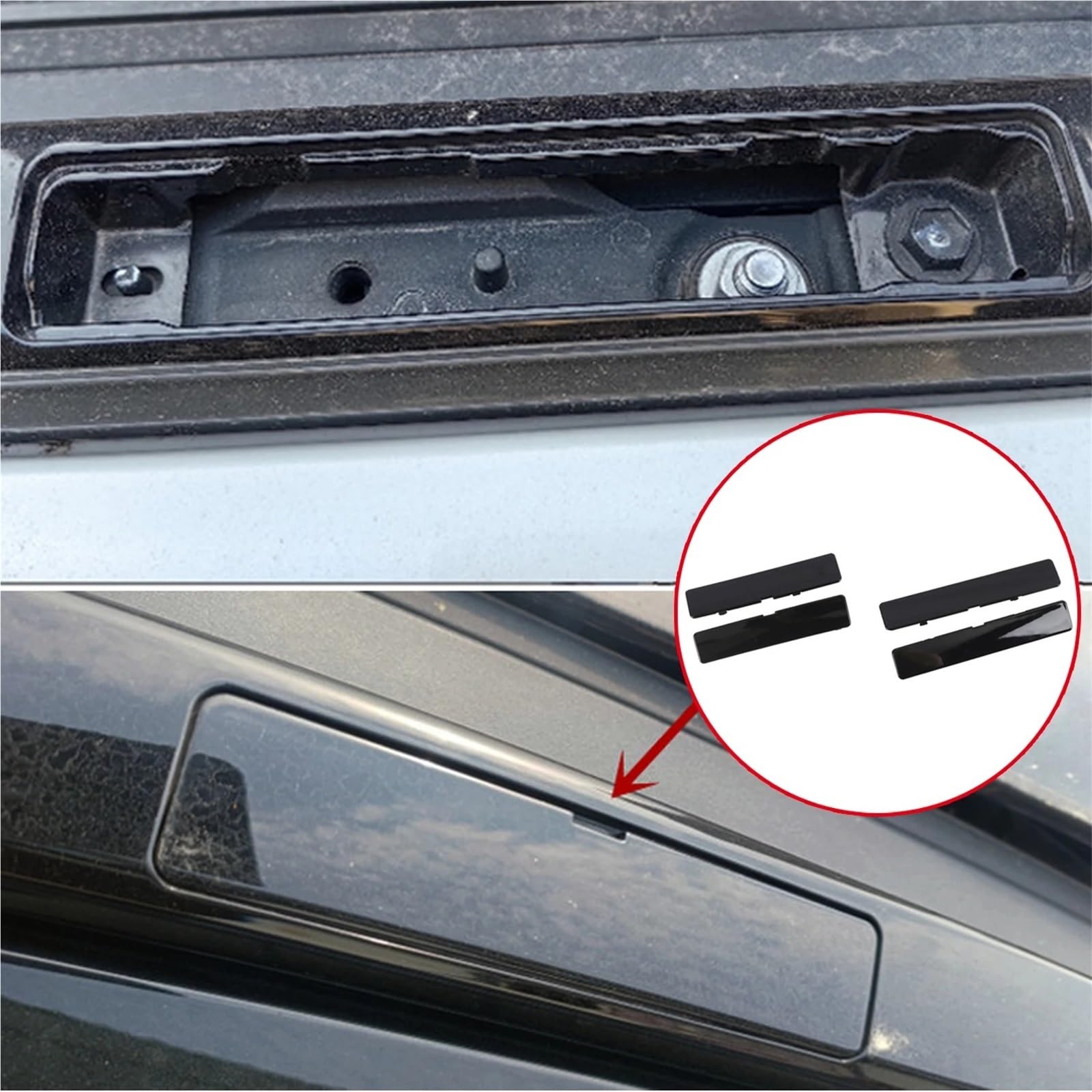 Portapacchi Per Auto Per Toyota Per RAV4 2019-2024 ABS Barre Portatutto Copertura Terminale Guscio Sostituisci 4 Pezzi Accessori Per Auto