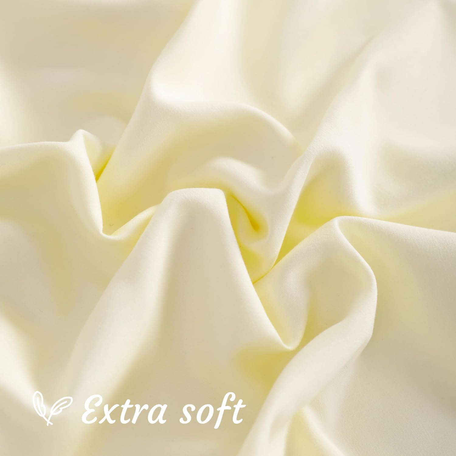 NTBAY Body Pillow Cases Set of 2, 2 Pack Brushed Microfiber 20x54 Pillow Cases, Soft, Wrinkle, Fade, Stain Resistant Ivory Pillow Cases with Envelope Closure, 20x54 Inches, Ivory - Image 6