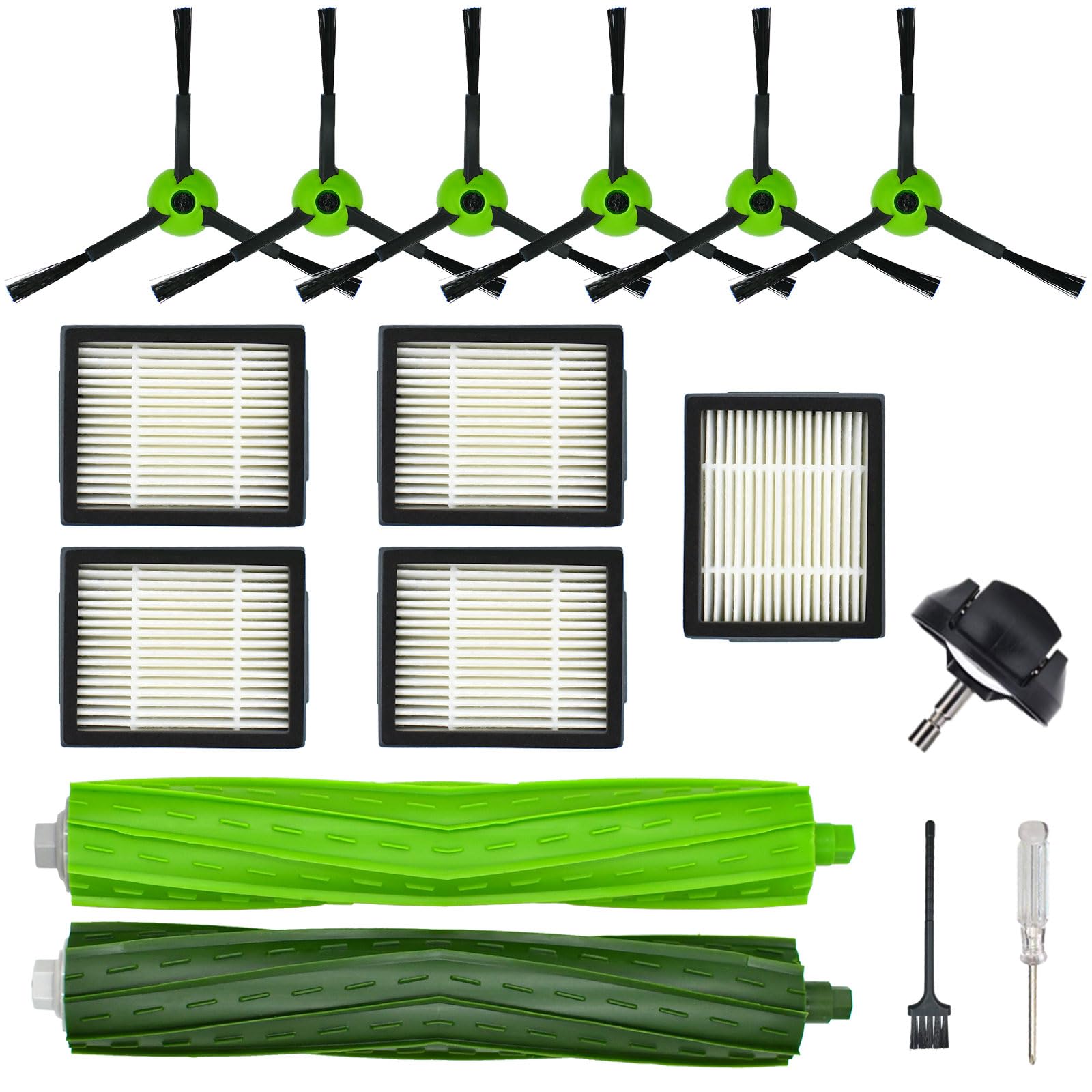 Replacement Parts Accessories Kit for iRobot Roomba J5 J5+ J6 J6+ J7 J7+ J8 J8+ J9 J9+ J J Plus Series Robotic Vacuum Attachment, 1 Front Caster Wheel