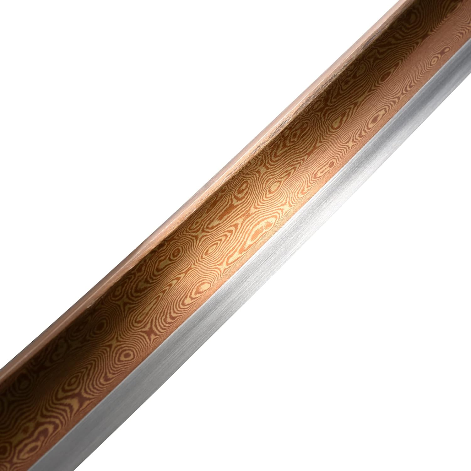 Katana Hand-Forged Katana, 1095 High Carbon Steel & Damascus Steel T10 Tool Blade, Full-Tang, Razor Sharp, Handmade for Martial Arts, Collectors, Home Display, Unique Gift for Men