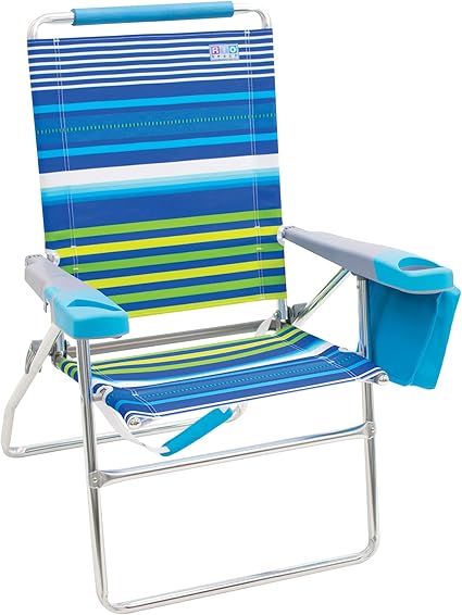 Amazon Com Rio Brands Rio Beach 4 Position 17 Tall Folding Beach Chair Stripe 17 Extended Height 4 Position Folding Beach Chair Home Kitchen Amazon Com Rio Brands Rio Beach 4 Position 17 Tall Folding Beach Chair Stripe 17 Extended Height 4 Position Folding Beach Chair Home Kitchen