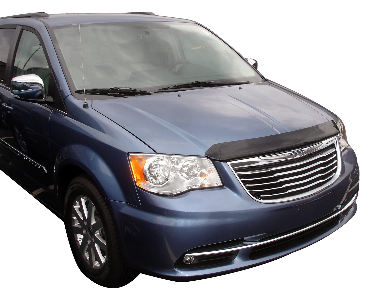 Auto Ventshade AVS 25318 Bugflector II Dark Smoke Hood Shield for 2011-2018 Grand Caravan, 2011-2016 Town & Country