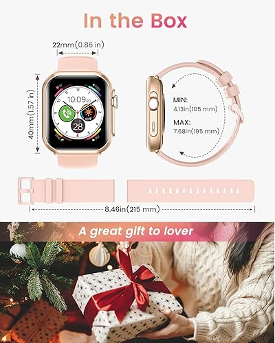 Miniatura 8 de Fitness Smart Watches for Women Men 1.85" Smart Watch with 30 Days+ Battery Life MakeRecive Call Heart Rate SpO2 Sleep Monitor 120+ Sport IP68