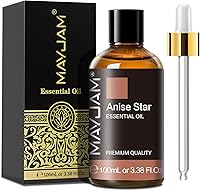 Vista 1 de Aceite esencial de estrella de anís, aceites puros de estrella de anís de MAYJAM para difusores, 100 ml/3.38 FL.OZ de aceite esencial de estrella