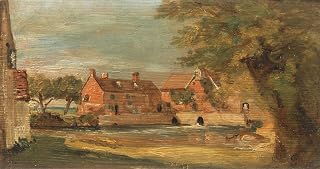 Flatford Mill (1810-1811) Poster Print by John Constable (18 x 24)