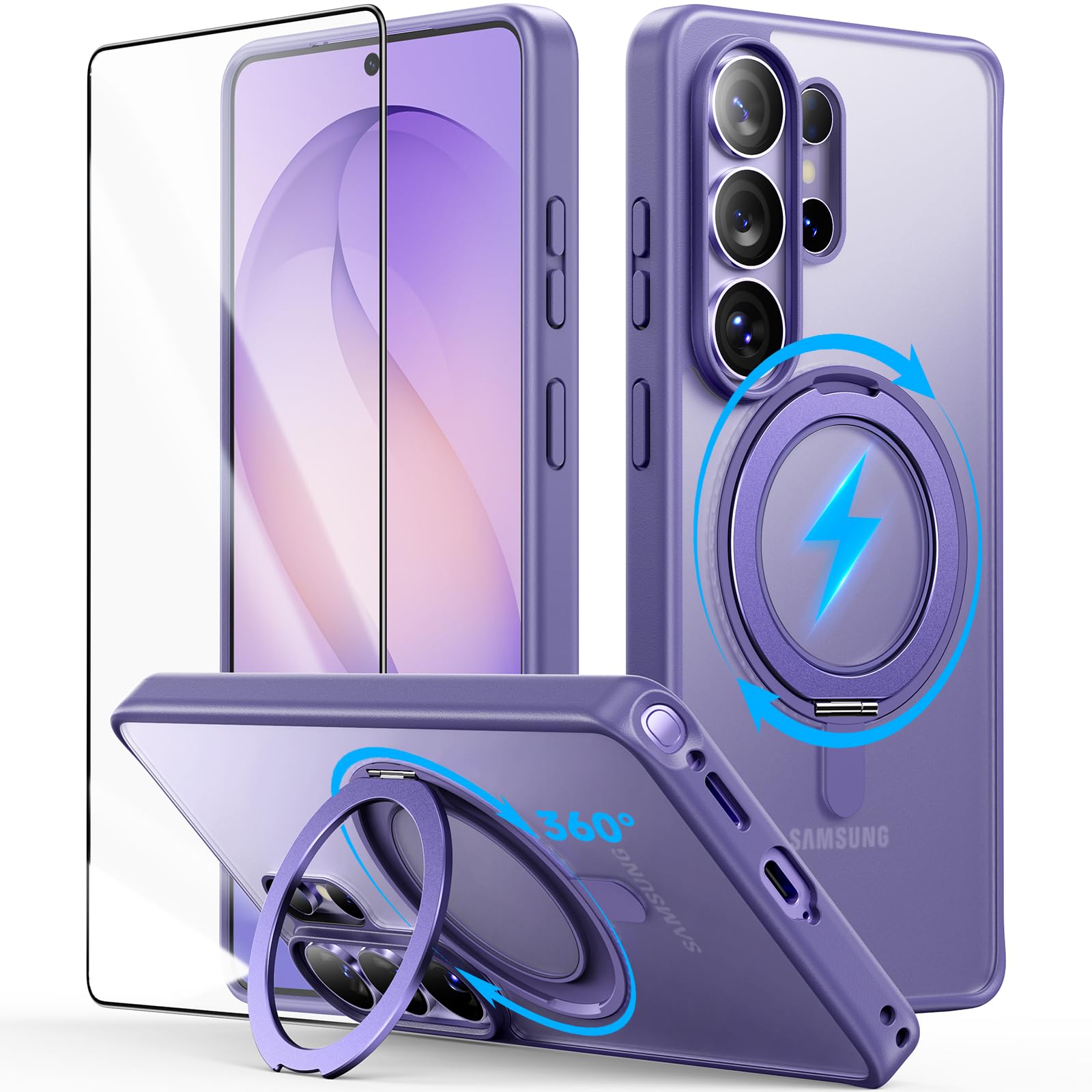 JUESHITUO 360° Magic Stand für Samsung Galaxy Ultra Hülle