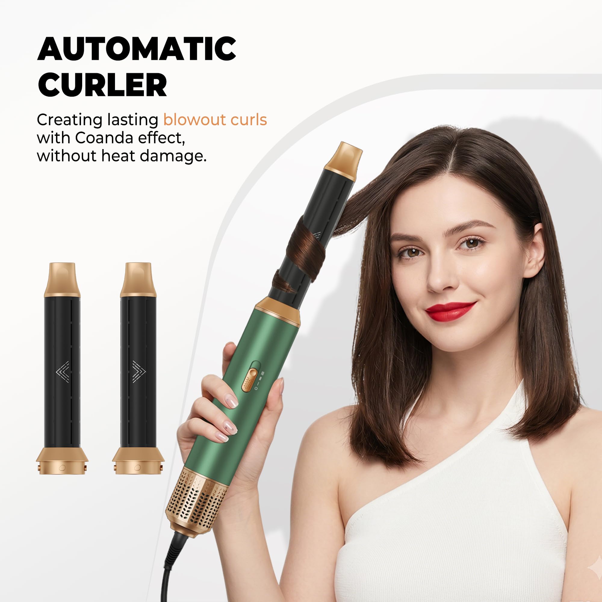 Airbrush 5 in 1 Hair Styler, 1000 W Haartrockner Air Brush 5 in 1 Air Styler