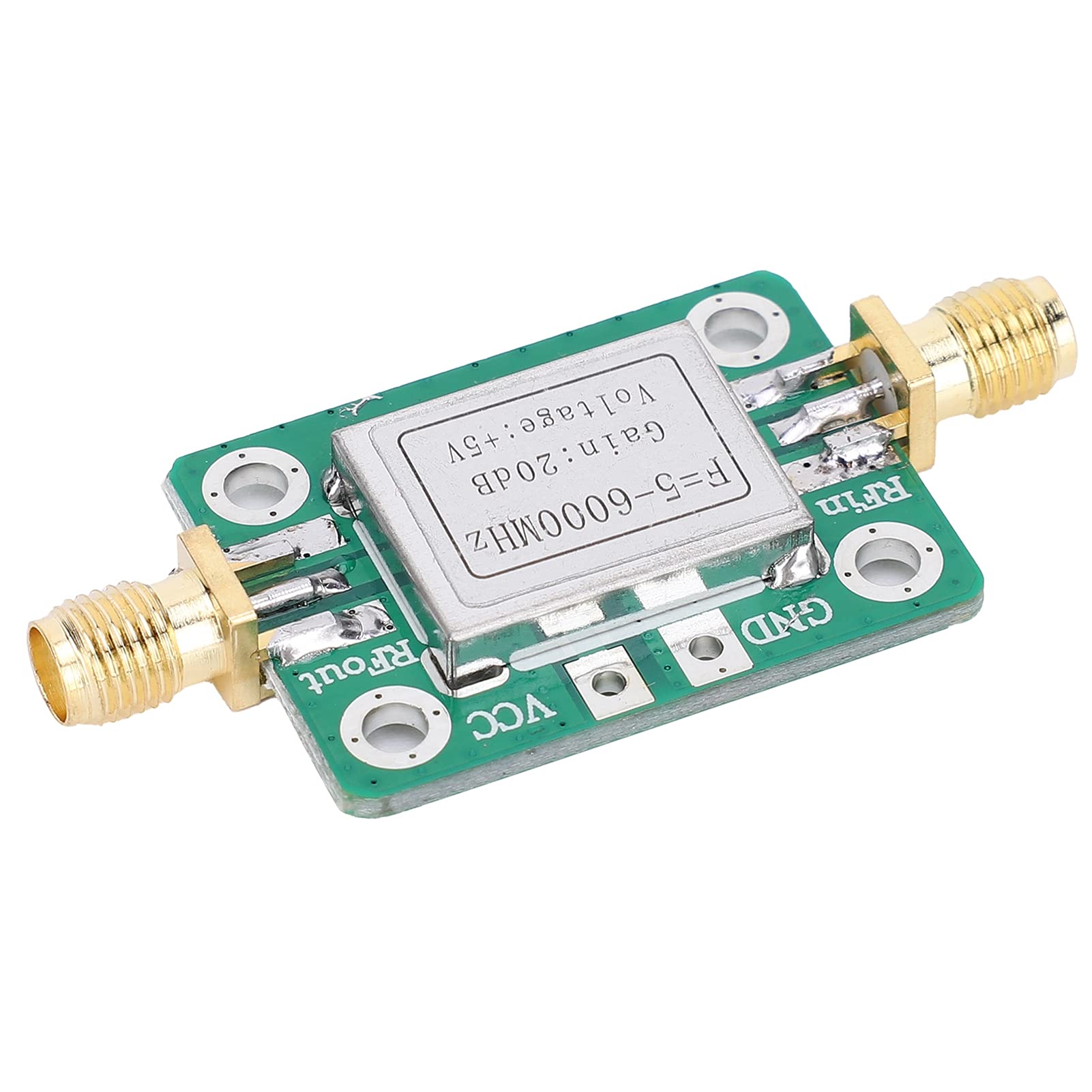 Generic RF Ultra Wideband Module, 5-6000MHz, 20dB Gain, 100mW Output, 5V DC, 1 Channel