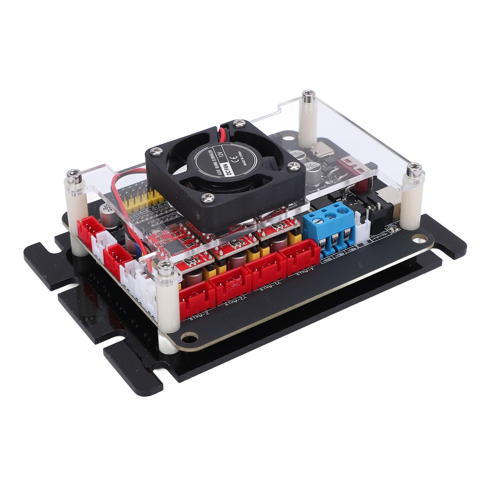 Carte de Commande de Machine de Gravure CNC GRBL 32 Bits avec des Performances Stables pour la Gravure à Deux Axes Y 2-3 Axes 300 W 500 W Commande de Moteur de Broche pour les Amateurs