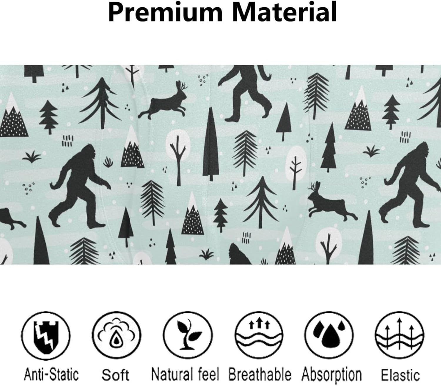 Men's Boxer Briefs Soft Comfort Stretch 4 Inch Inseam Underwear with Fly - Image 5