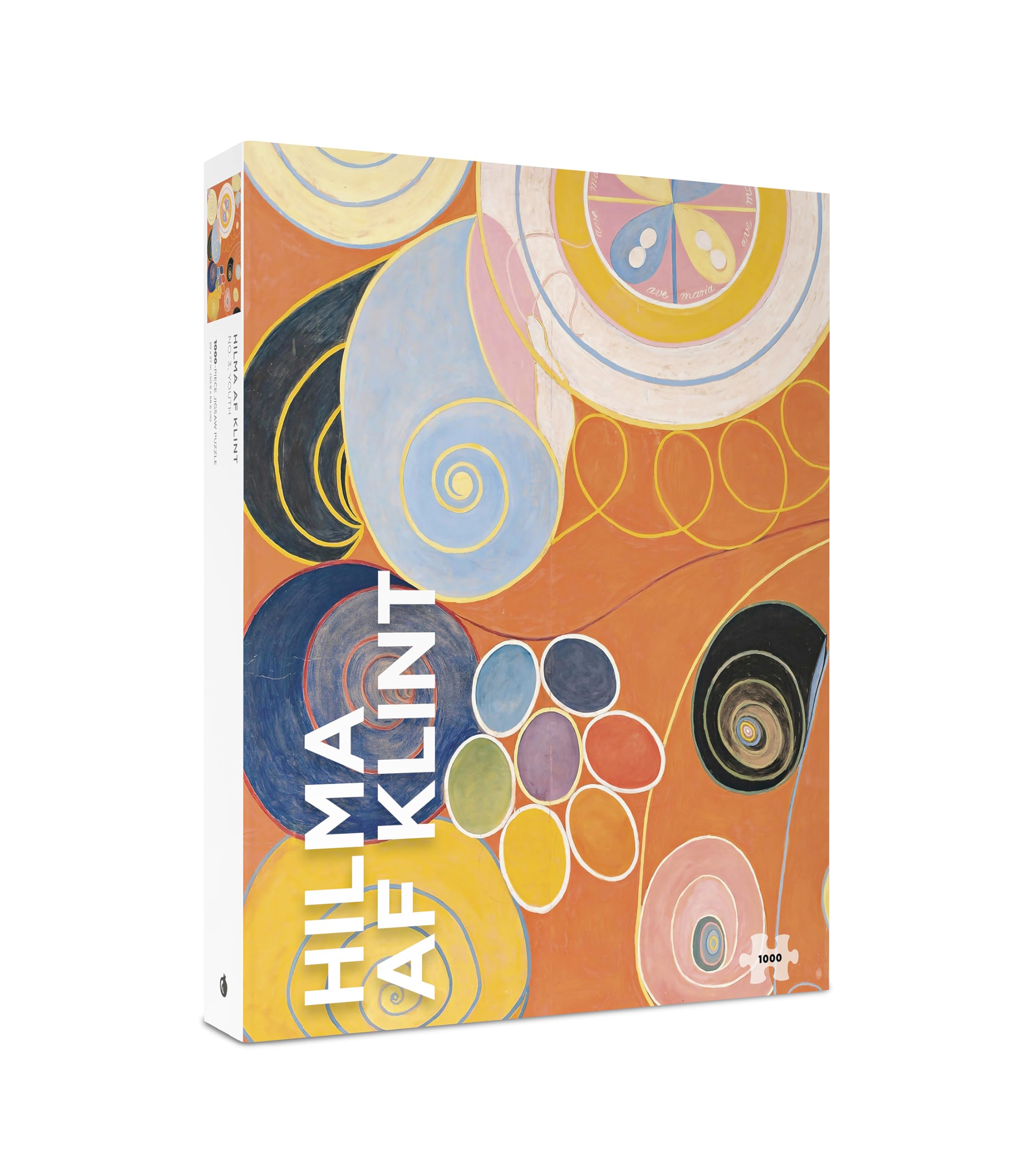 Pomegranate 1000-Piece Jigsaw Puzzle for Adults, Hilma af Klint's N0. 3, Youth, Matte Finish, Snug Fit