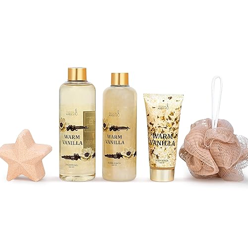 Miniatura 2 de Freida & Joe - Caja de regalo de fragancia para baño y cuerpo, incluye gel de ducha, loción corporal, exfoliante corporal, bomba de baño y esponja