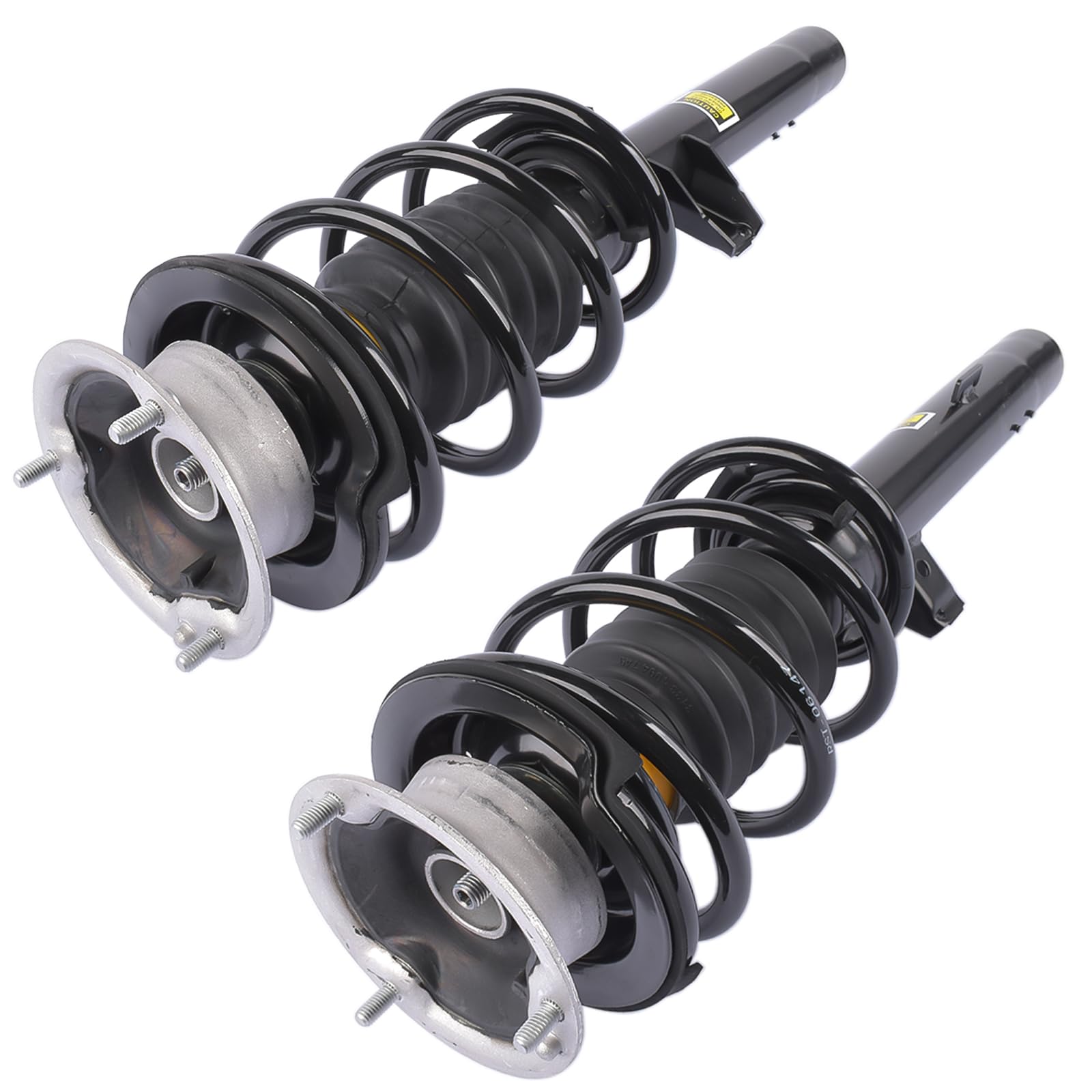 Bisenya 2x Strut delantero completo amortiguador de gas a presión eje delantero 31306771177 31306771178 Compatible con 3er E90, 3 Touring E91, 3 Coupe E92