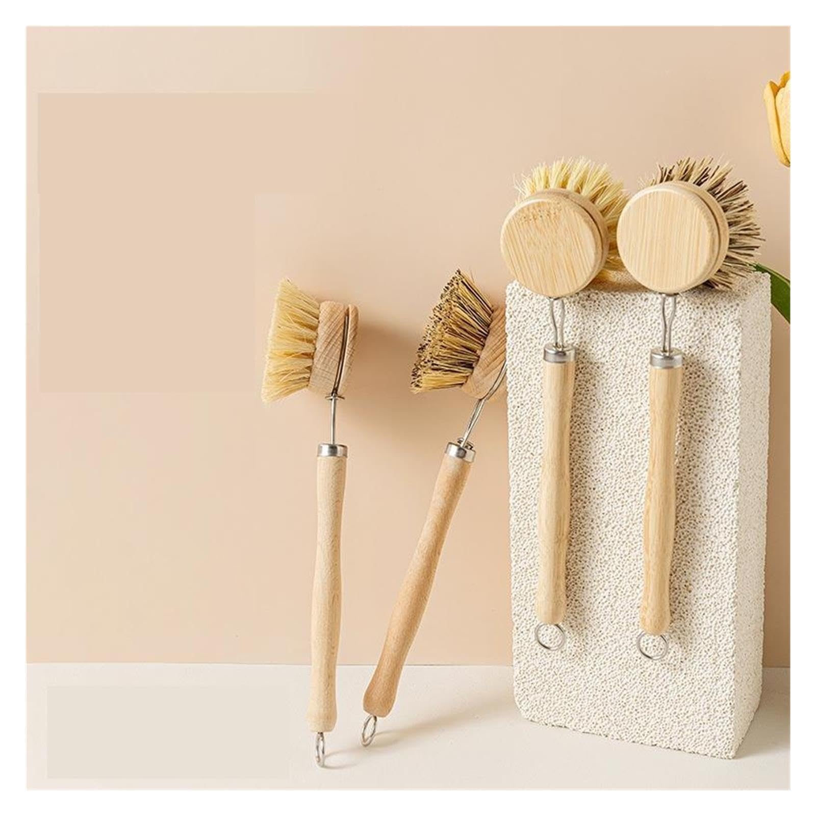 3pcs Multifunctional Long Handle Dish Cleaning Brush pour Cuisine