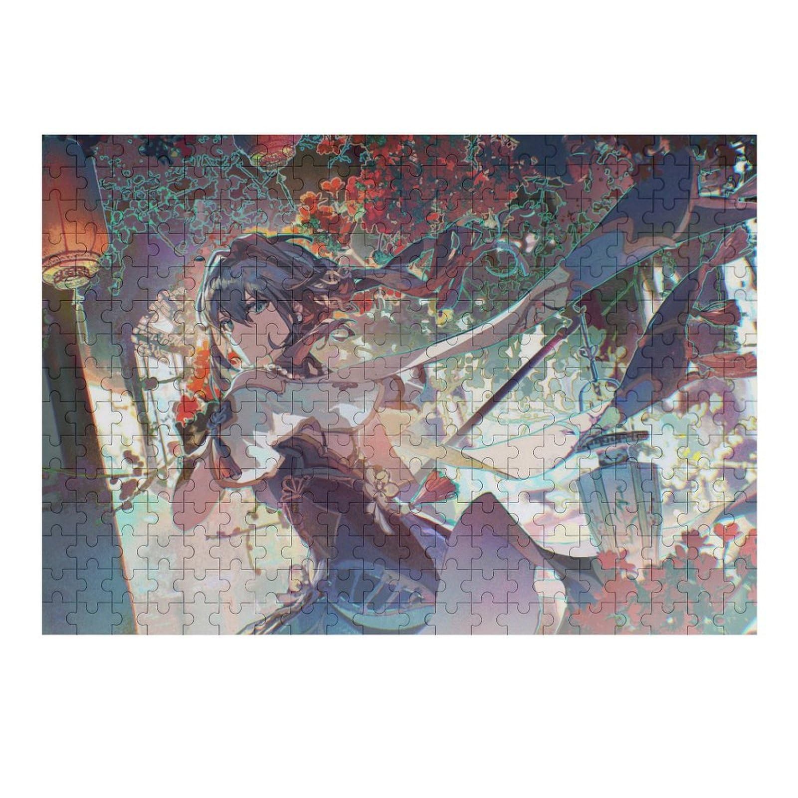 アニメキャラクター ジグソーパズル 木製フレーム付き Amazon.co.jp: ジグソーパズル 萌え アニメ柄 初音ミク 鏡音リン