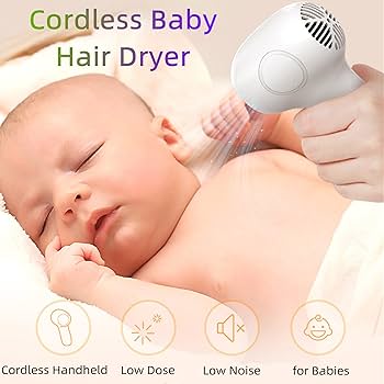 Amazon.co.jp : コードレスキッズヘアドライヤー、赤ちゃんの肌