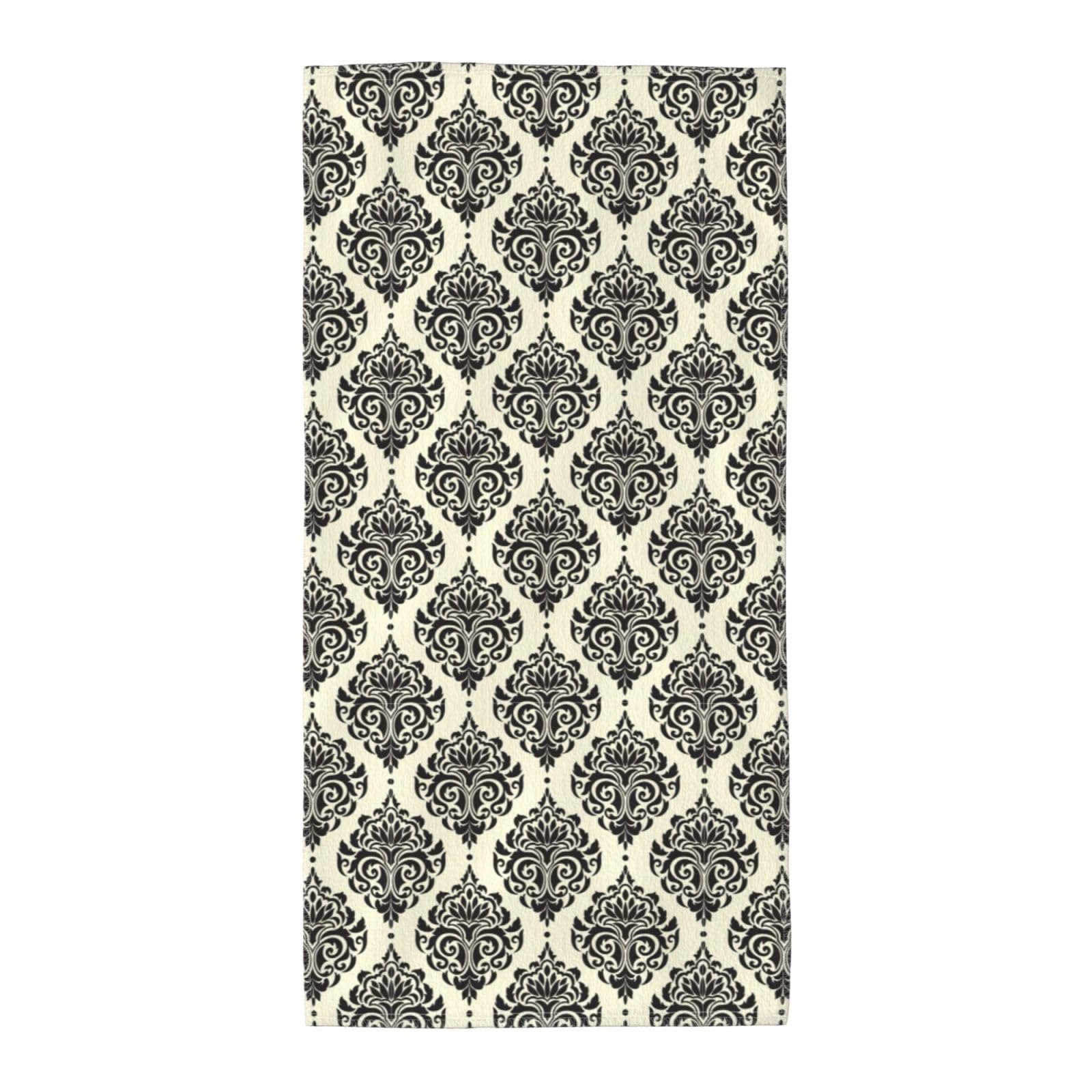 WYCZHY Asian Elephants Printed Quick Dry Beach Towel For Camping Travel Vacation