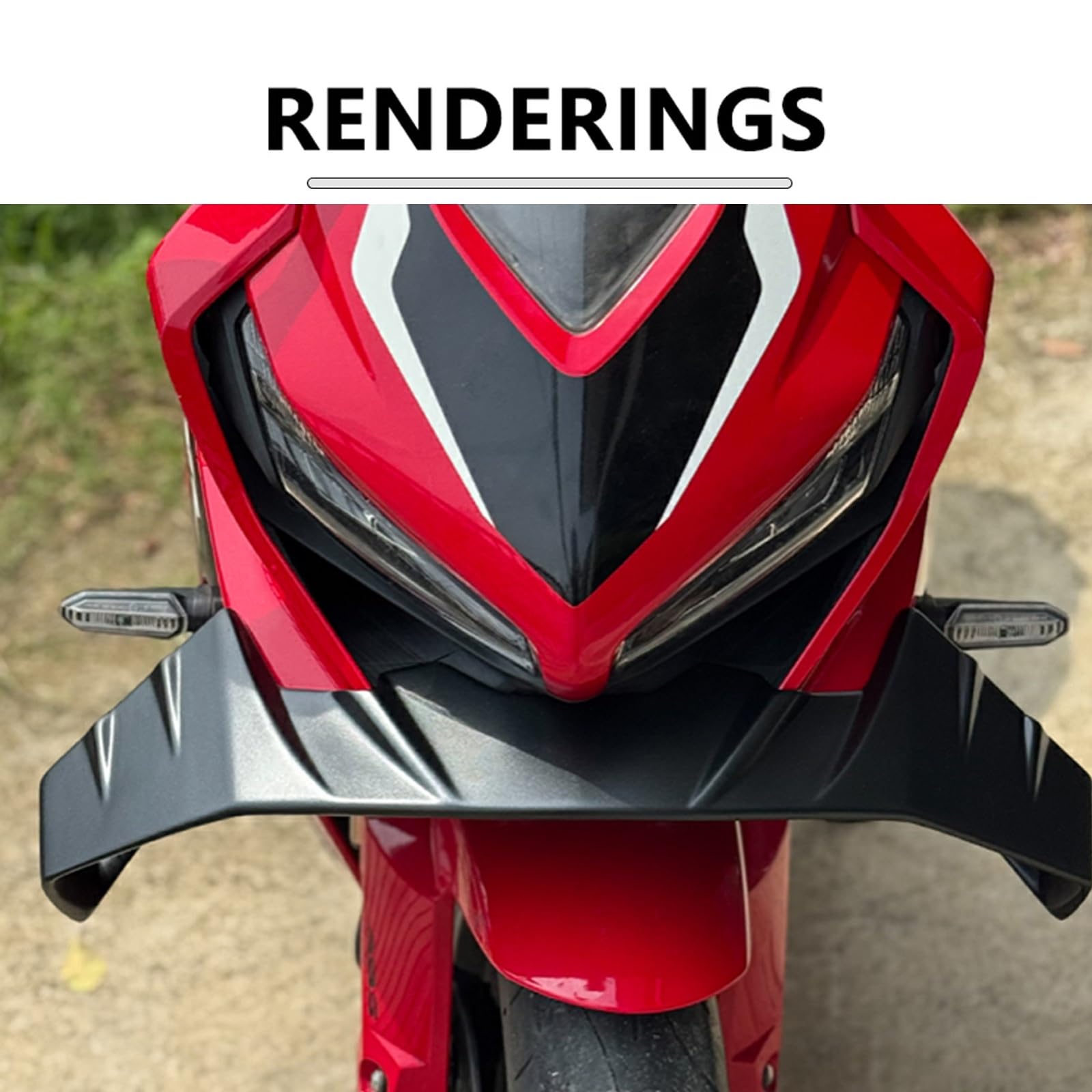 Wingletów Motocyklowych Do CBR650R 2019 2020 2021 2022 2023 Aerodynamiczne Winglety Motocykla