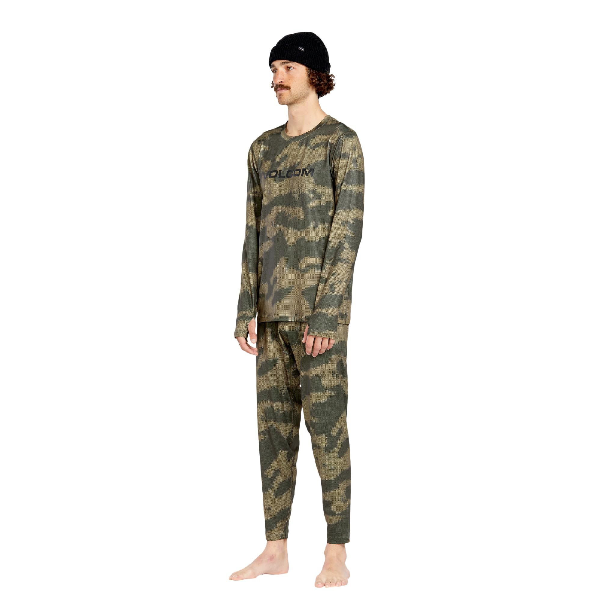Volcom V-Science Midweight Thermal Base Layer Long Sleeve Shirt V-Science - Maglia Termica a Maniche Lunghe, Peso Medio Uomo