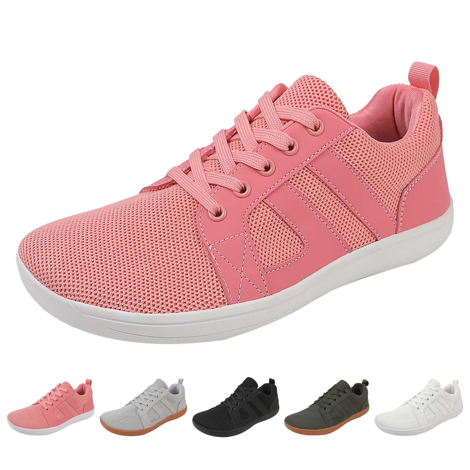 Scarpe Ginnastica Donna Ortopediche Scarpe Comode per Camminare Comode | Tennis Camminata in Rete Traspirante per Jogging Mattutino Calzature Atletica Concezione Ergonomica Fibra Ecologica