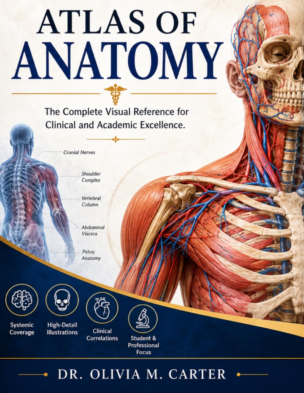 ATLAS OF ANATOMY: The Complete Visual Reference for Clinical and Academic Excellence.