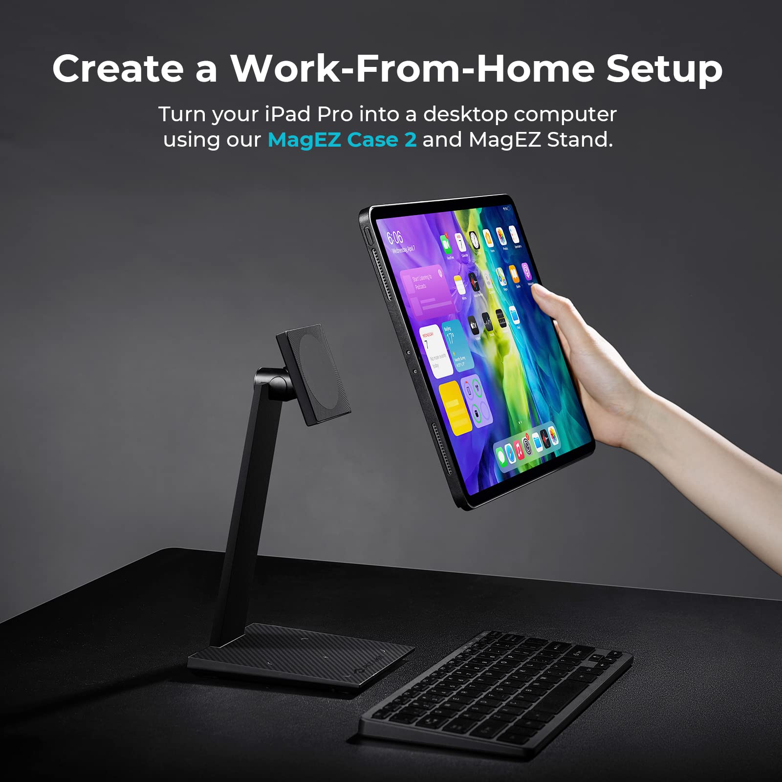 Buy PITAKA 2021 iPad Pro 12.9 Case 5th Generation [MagEZ Case 2] Ultra