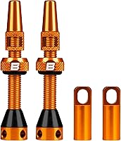 Vista 14 de BWSHLF Vástago de Válvula Sin Cámara Presta 40/44/55/60/65/70/80/100 mm, Kit de Vástago Presta de Aleación Super Ligera con Herramienta