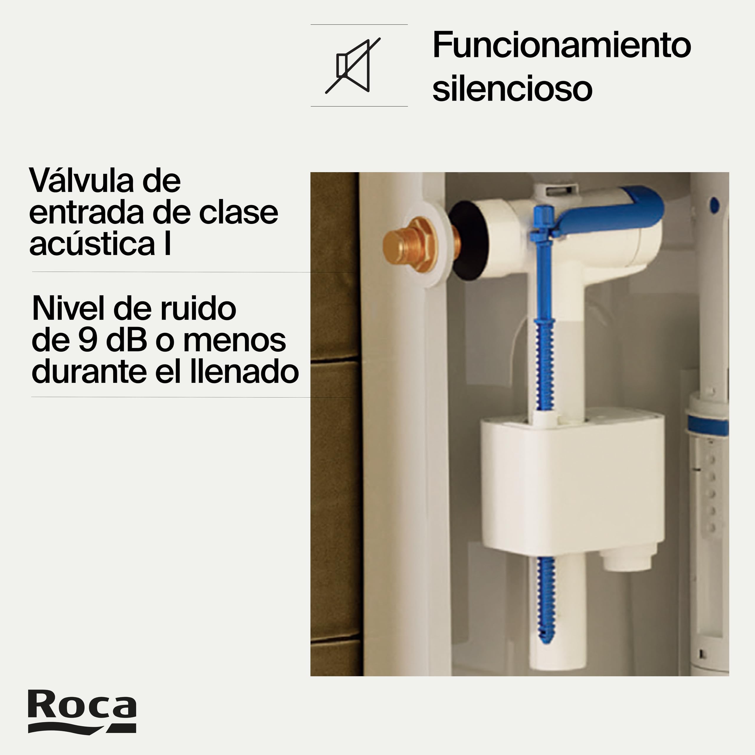 Roca A822504300 - Mecanismo de alimentación lateral con rosca metálica. compacto y llenado rápido — view 5