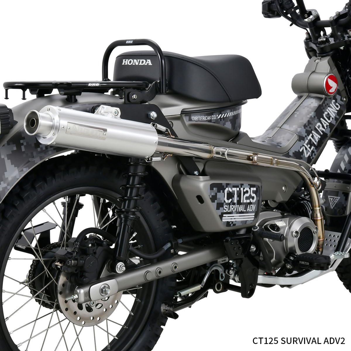 Amazon | ダートフリーク(Dirtfreak) CT125(JA65) '23-25 DELTA バレル