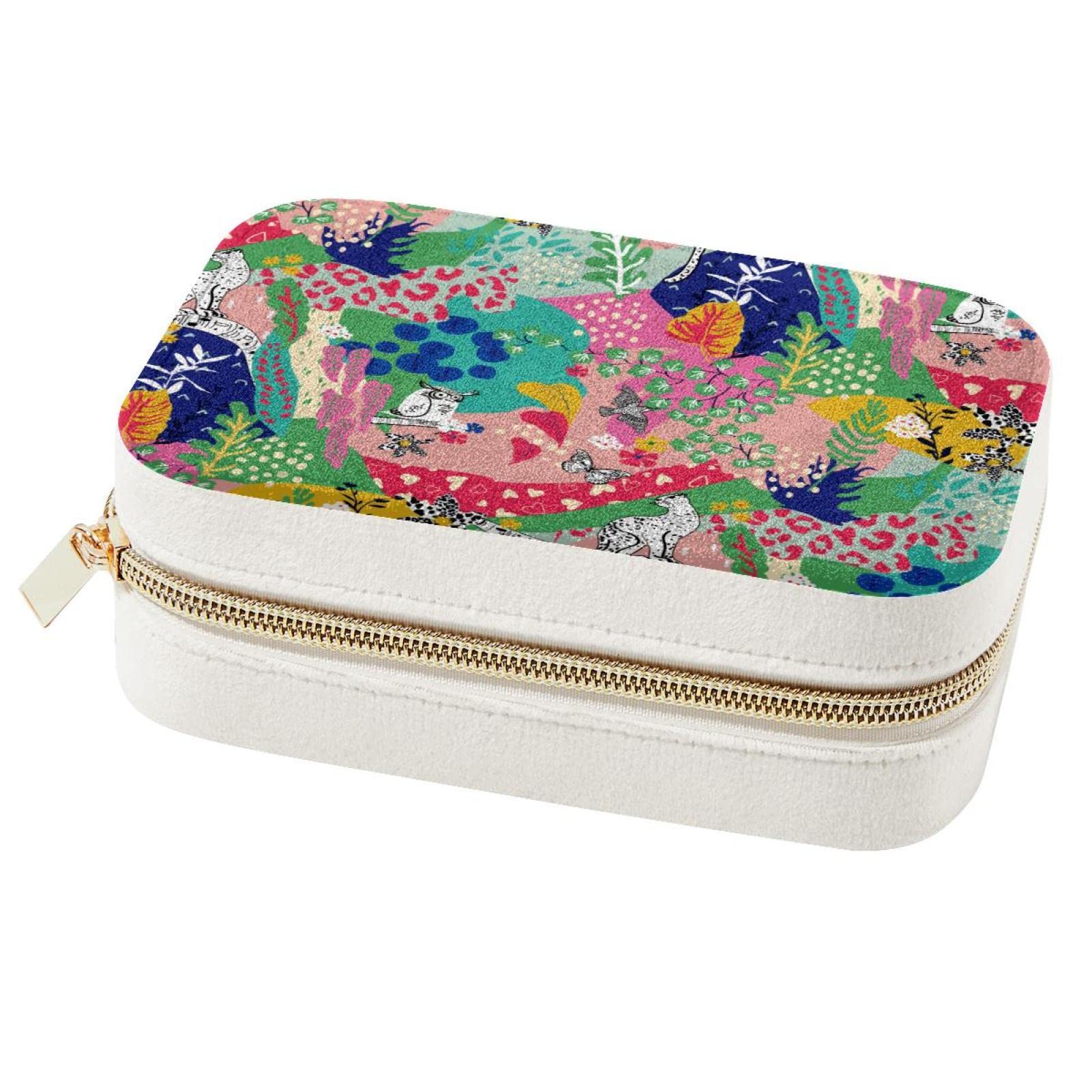 Boîte à bijoux portable pour voyager l'esprit léger avec vos accessoires de mode préférés