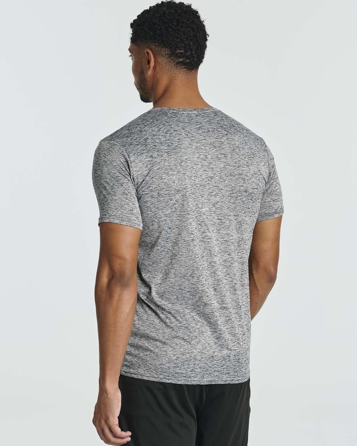 Real Essentials 5 Pack: Men’s Short Sleeve Dry Fit T-Shirts Real Essentials 5 Pack: Men’s Short Sleeve Dry Fit T-Shirts - Image 3