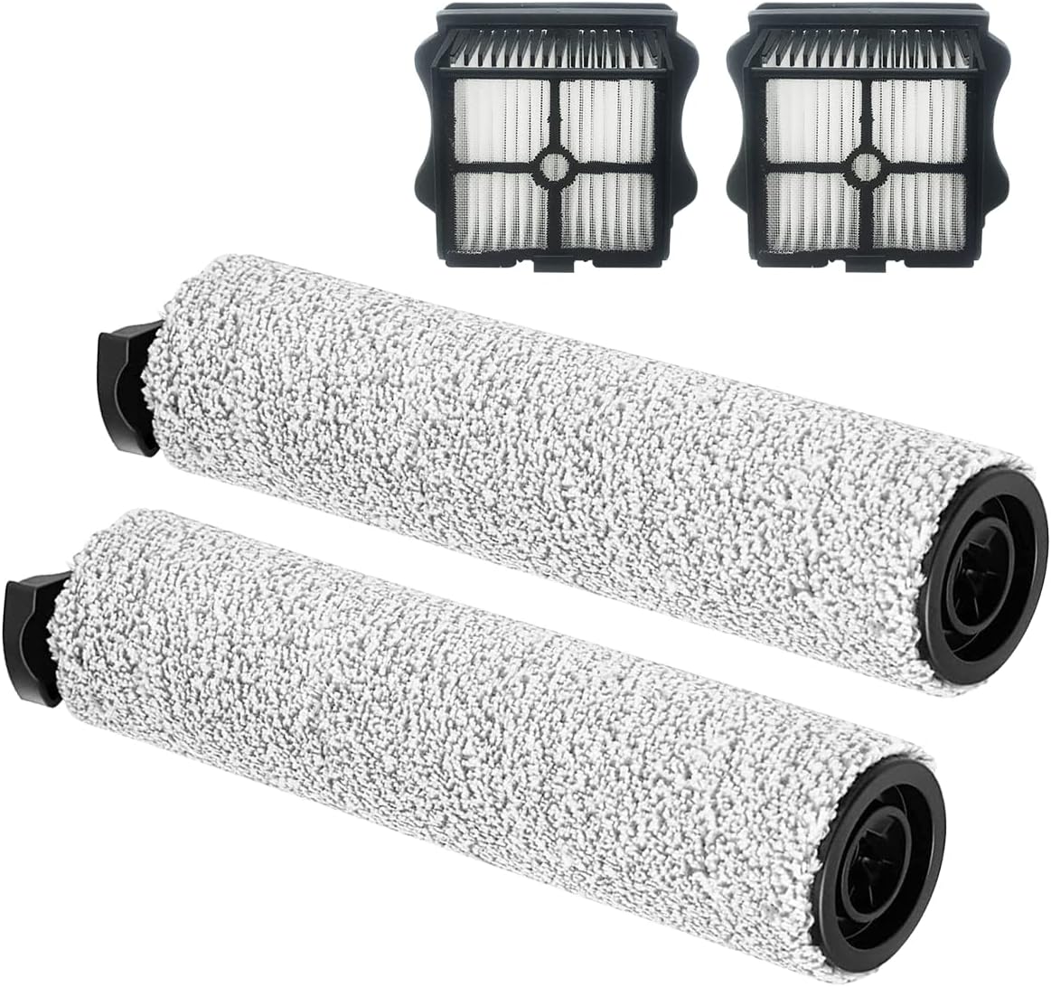 Brush Roller for Tineco Floor ONE S5 Steam Vacuum Cleaner Replacement HEPA Filter Vacuum All-in-one