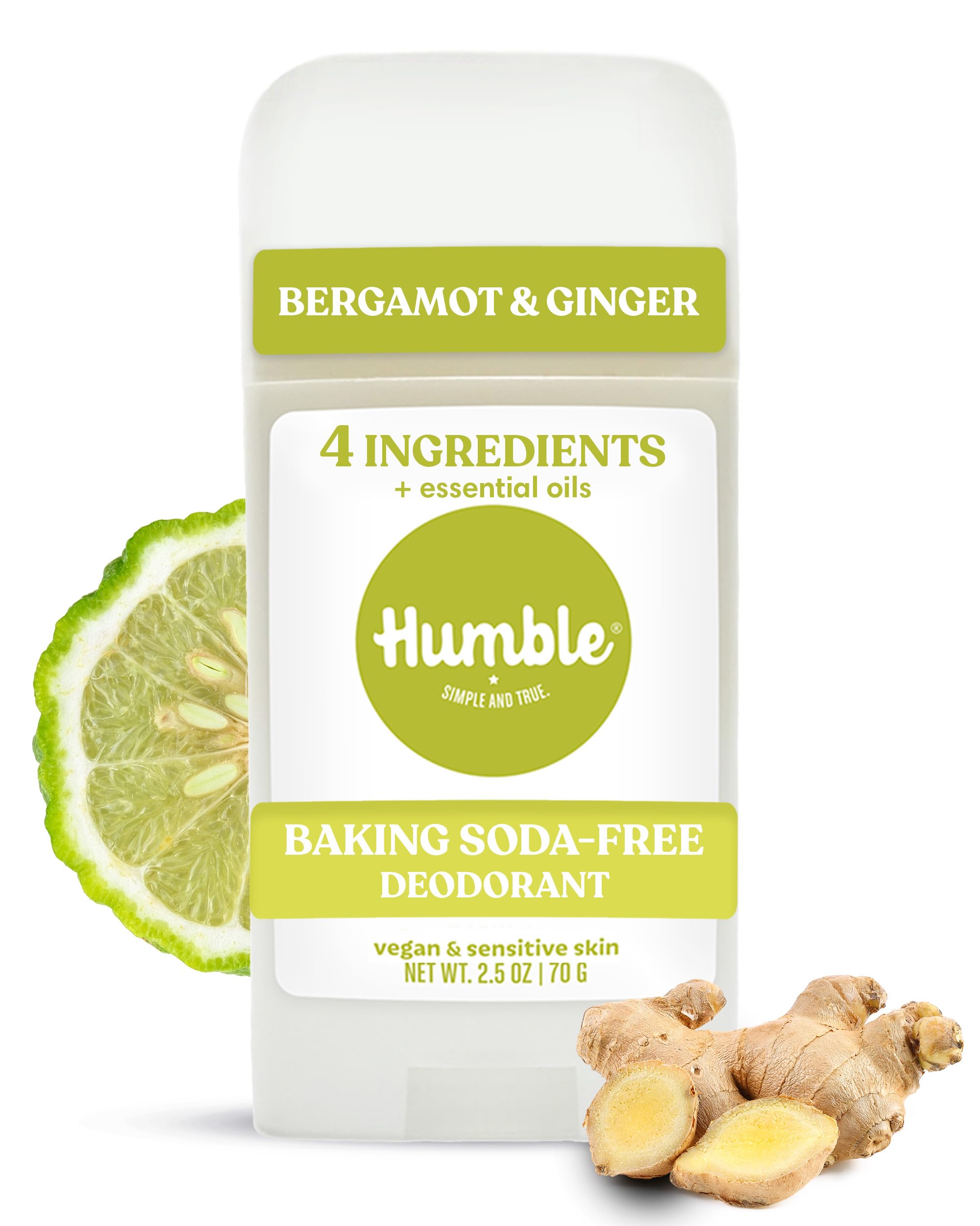 Amazon.com : Humble Aluminum-Free Deodorant for Women & Men