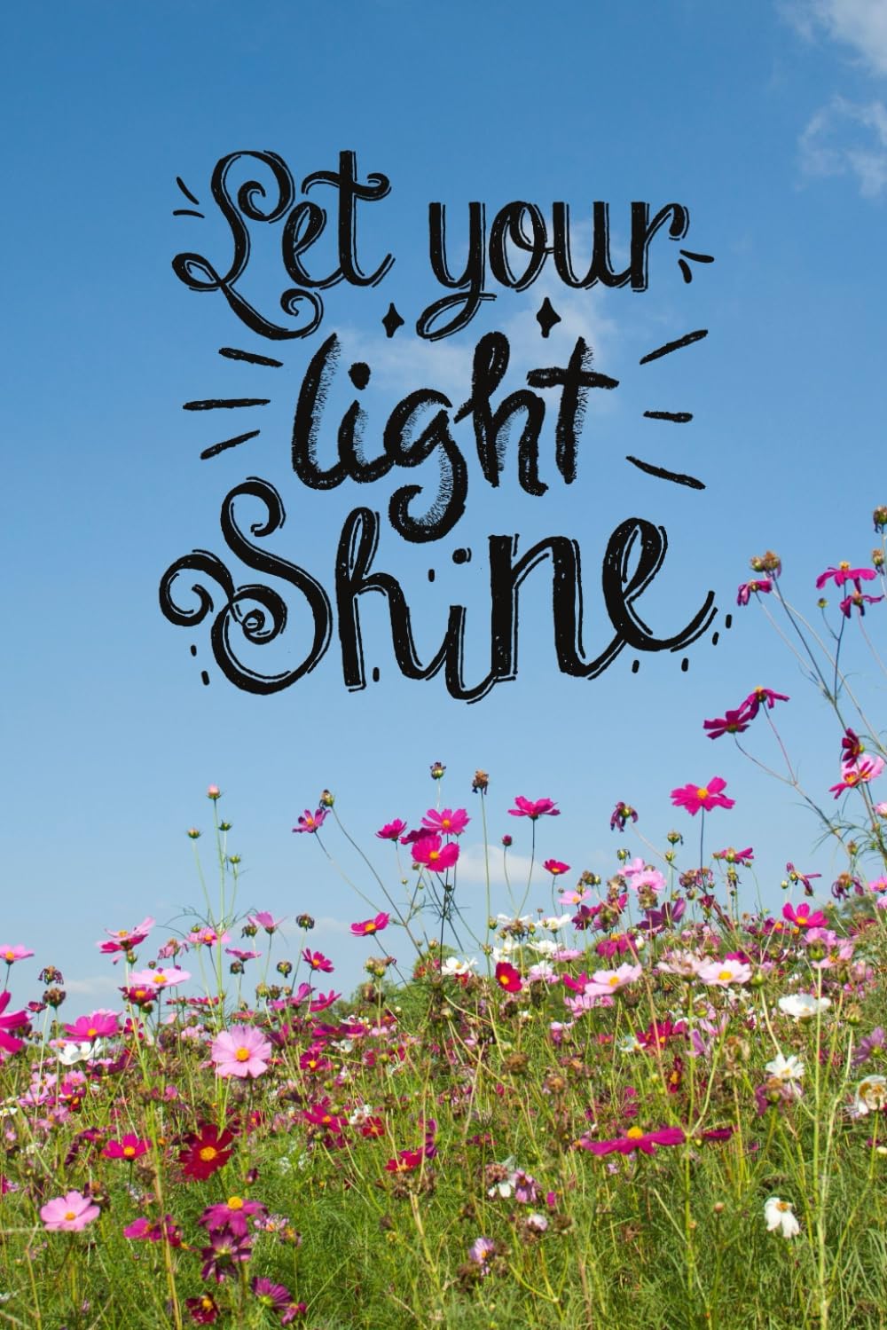 Let Your Light Shine Notebook: Lined Notebook Journal - 100 Pages (6 x 9) inches (MCJ Journals Notebooks Diaries)