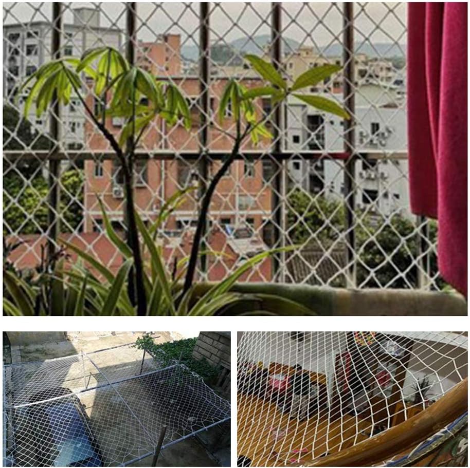 Pet Climbing Net,Outdoor Child Climbing Nets, Stair Protection Nets, Indoor Wall Decoration Nets, Pet Safety Nets Cargo Fall Prevention Net