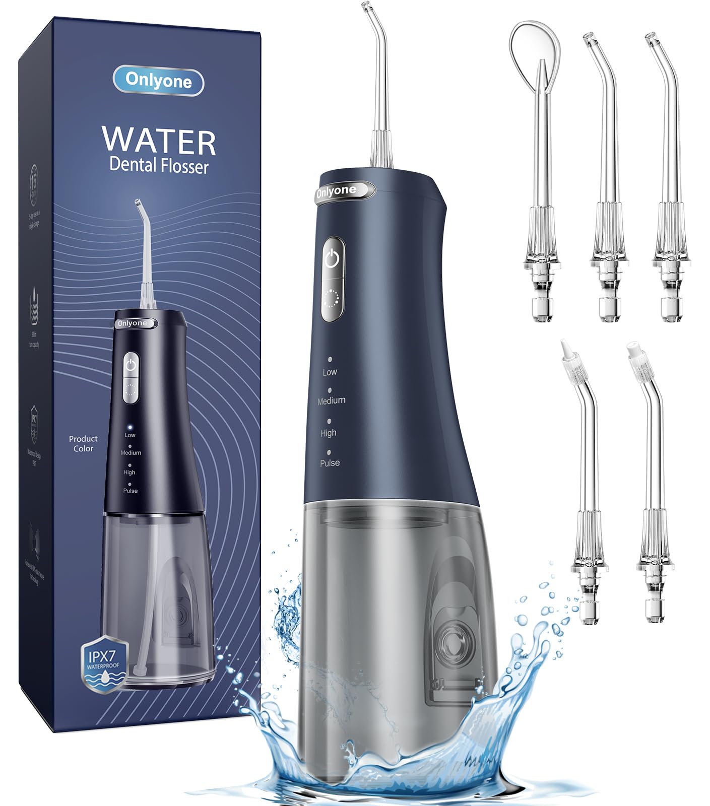 Amazon: Onlyone Water Dental Flosser Pick for Teeth, 300ML Portable