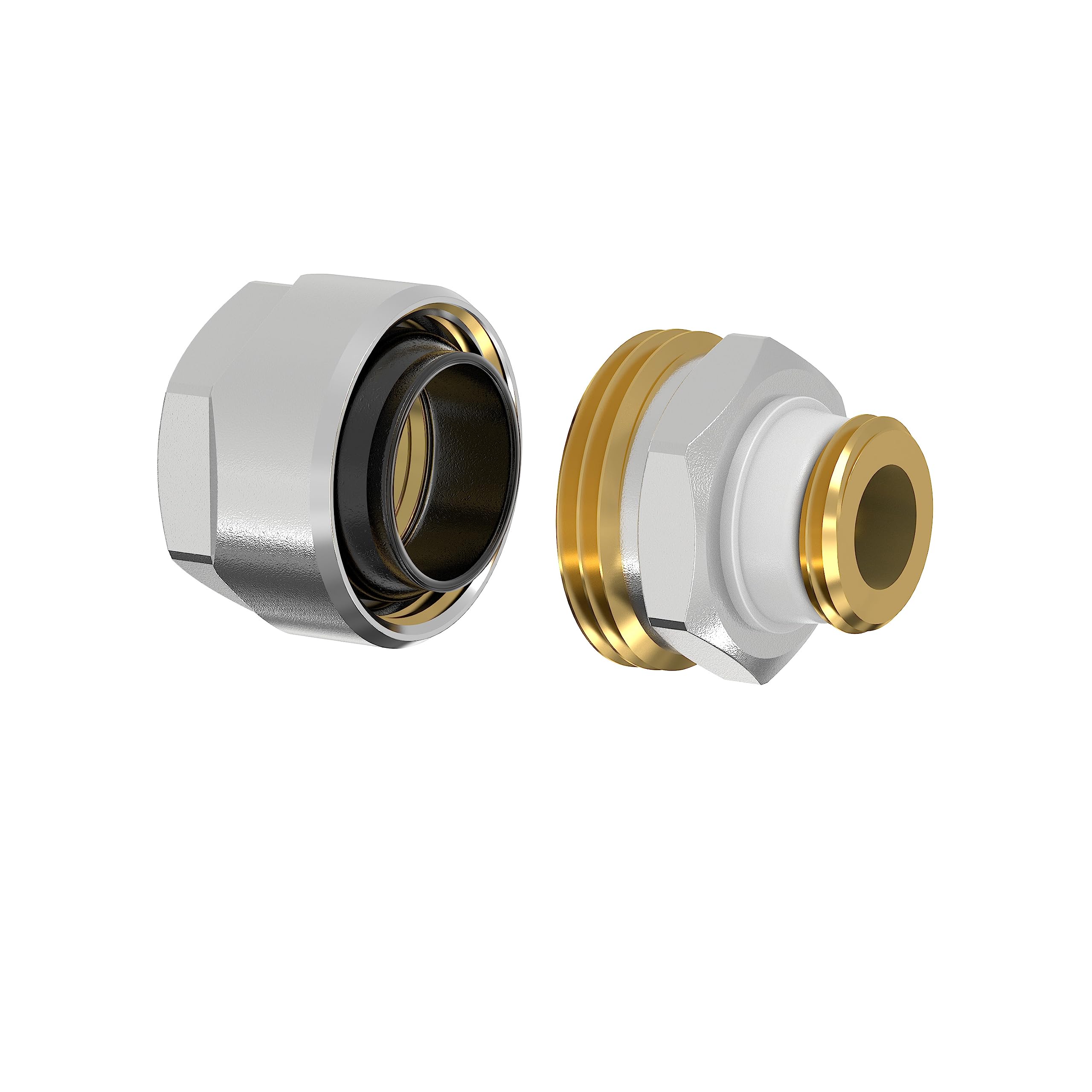 Schraubverschluss 1 Zoll Für Bewässerung - Schwarz Von S&M