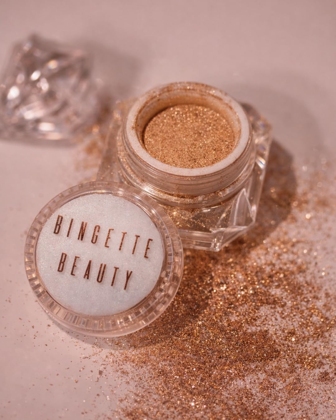 Shimmer Eyeshadow | Single Pigment | Gold Bronze | Highly Pigmented | Long-Lasting | Effortless-image-33