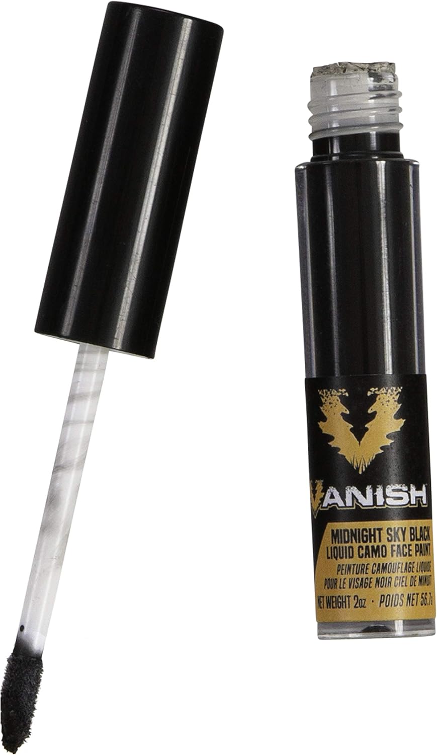 Allen Company - Camo Face Paint Set, Stick and Liquid (Black, Brown, Olive / Grey)