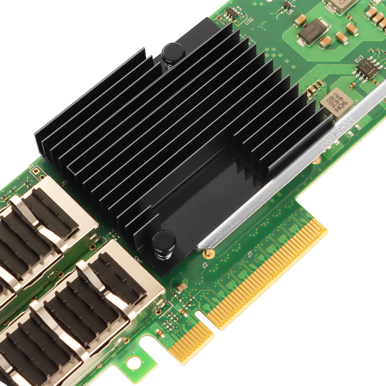 PCIe Scheda di rete Ethernet per Intel XL710-QDA2 XL710-BM2 Chipset PCIe 3.0 x8 40Gb Dual Port QSFP+ LAN Scheda Compatibile con Windows Server/Windows/Linux/VMware/ESX